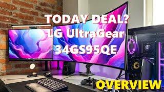 LG Ultragear 34GS95 Review | Cyber Monday & Black Friday Deals 2024