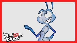 A Bug's Life Comes to Life!  | Flik | How NOT To Draw | @disneychannel