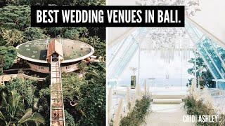 The best wedding venues in Bali | Tips for your destination