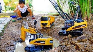 Yejun Rescue Play with Truck Car Toys | Story for Children