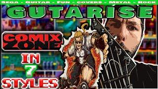 Comix Zone In 7 Rock / Metal Styles