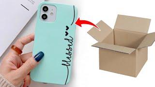 Phone Cover Making at Home Use Cardboard