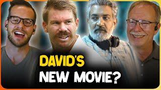 David Warner with SS RajaMouli | New Ad Reaction |