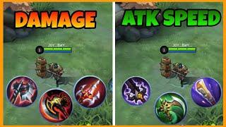 DAMAGE vs ATTACK SPEED Terizla  || MLBB