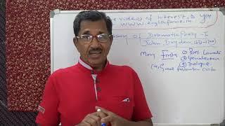 AN ESSAY  OF DRAMATIC POESY   JOHN DRYDEN  LECTURE 1 BY PROF  THOMAS MATHEW