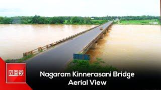 Nagaram Kinnerasani Bridge Aerial View || NH9 News