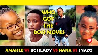 NANA ZWANE BOSSLADY AMAHLE SNAZO WHO GOT THE BOSS MOVES ATBS VS ATGS