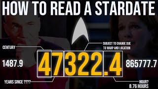 How to Read a Stardate