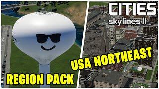 DAS LETZTE! - Region Pack USA Northeast Pack  [GRATIS DLC] - #citiesskylines2