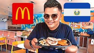 ¿Cómo es el DESAYUNO de McDonald’s en El Salvador? |¿VENDE PUPUSAS? 