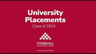 Stonehill Class of 2024: Placement Story