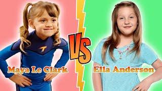 Maya Le Clark VS Ella Anderson Transformation  From Baby To 2023