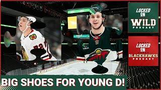 Wild and Blackhawks Have High Hopes for Young Defensemen! #minnesotawild #chicagoblackhawks