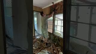 Mobile home remodel #diy #renovation #construction #remodel #homeimprovement  #diyprojects