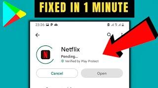 Playstore cant download apps pending||Google playstore pending problem [FIXED]