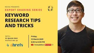 Keyword Research Tips and Tricks | Expert Sharing Session #27