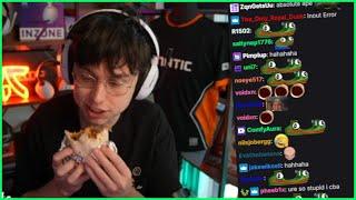 Twitch Chat Teaches Caedrel To Eat A Burrito