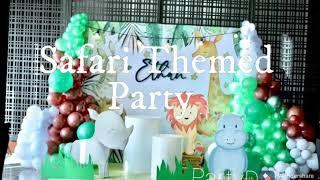 Safari Themed Party by Party Dish- Event Styling