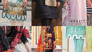 Daman Dress Design Kurti | Daman Design With Lace 2020 | Ghera Design Kameez | Fashion Trends