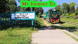 Hazara Express In Its Home City VLOG | Haripur Hazara Railfanning