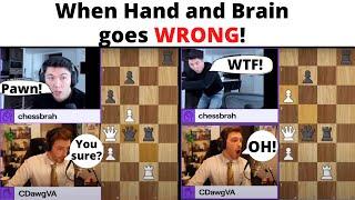 When Hand and Brain in Chess goes WRONG! (feat. Eric Hansen)