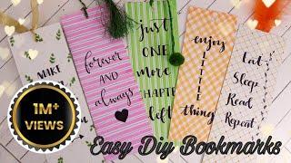 Easy DIY Bookmark Ideas/Easy Paper craft/CreativeFari