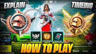 HOW TO PUSH VANGUARD TO LEGEND IN ULTIMATE ROYALE / ULTIMATE ROYALE EXPLAINED BGMI