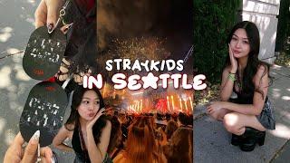 STRAY KIDS dominATE in Seattle | vip pit 3 experience, concert vlog, merch haul & more!