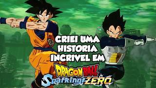 Criei a MELHOR historia de TODAS em Dragon Ball Sparking Zero