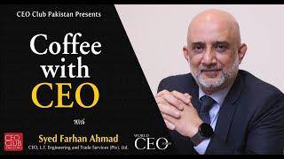 Coffee With CEO | Syed Farhan | LT Engineering & Trade Services (Pvt.) Ltd | Pioneer in FIber Optics