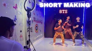 How we shoot’s BTS (behind the scenes)/ STS Dance Academy/ #behindthescenes #shortsvideo #dance