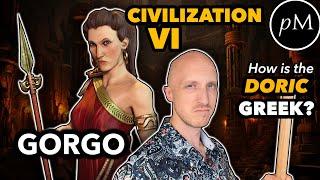 Gorgo's DORIC Greek in Civilization VI - How is the Spartan Pronunciation?