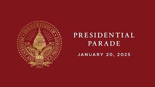 Donald J. Trump Attends the Presidential Parade