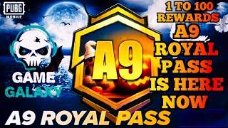 A9 Royal Pass 1 TO 100 Spooky Spirits Rewards