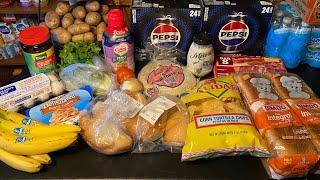 $79.20 local grocery store food drinks produce haul, buying local sales ad specials to save money