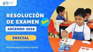 24 - 11 I GRUPO DOCENTE PERÚ I ASCENSO 2024 I RESOLUCIÓN DE EXAMEN - INICIAL