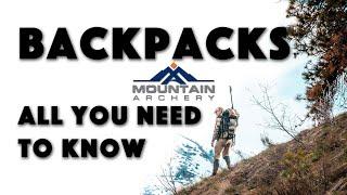 All About Backpacks!  Stone Glacier  -  Mountain Archery