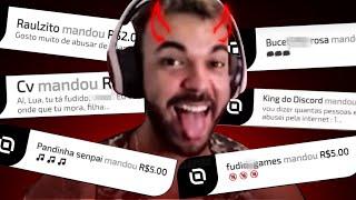 SIM! DONATES ABSURDOS DA LIVE DO RENAN (o Goulart não pode ver este vídeo).