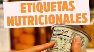 Etiqueta nutricional e ingredientes