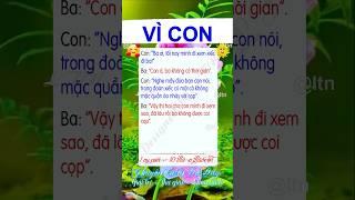 VÌ CON - Giải Trí Số 1 - Cười Vui Mỗi Ngày - Giải Trí, Thư Giãn, Chữa Lành - LTN.  #ltn