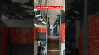 Old Non AC Double Decker Coach | Vadodara to Valsad passenger #shorts #indianrailways