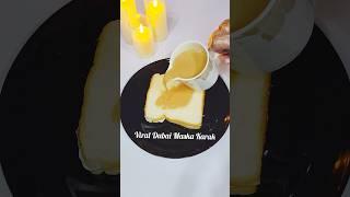 Viral Dubai Maska Karak |  Dubai's Viral Karak Cheese Toast #dubai #karak #viral #shorts #trending