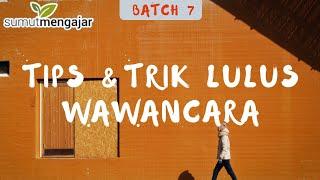 Jalan pada Tes wawancara