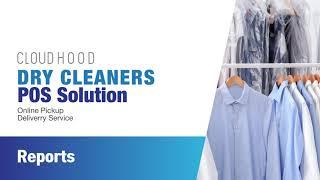 Dry Cleaners POS Solution Demos - Reports