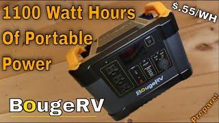 BougeRV Portable Power Station - 1100WH Capacity and 1200W Continuous Output - Review