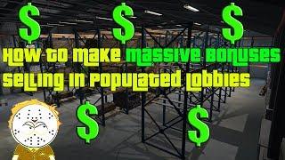 GTA Online How To Make Massive Bonuses Selling In Populated Lobbies, High Demand Bonus Explained