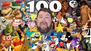 100 Cartoon Impressions