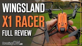 DroningON | Wingsland X1 FPV Racing Drone Review, Unboxing & Flight Test