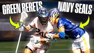 Navy SEALs vs. Green Berets LACROSSE GAME