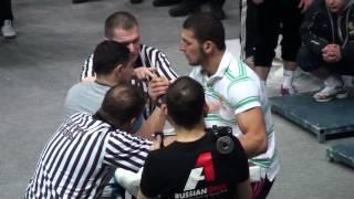 Vadim AKPEROV vs Alan CARIKAYEV and hetag DZITIEV(RUSSIAN OPEN 2013)